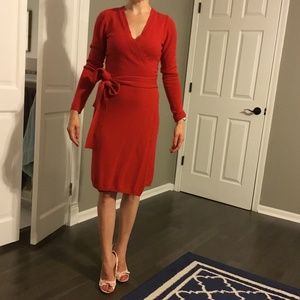 Diane VonFurstenburg DVF Cashmere wrap dress